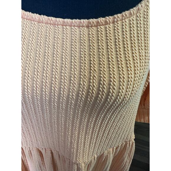 Polagram Orange Rivne Dress – Flowy Boho Style with Feminine Detail - Picture 6 of 6